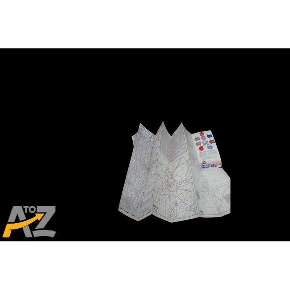 Vintage Standard Oil Company Kansas Road Travel Pocket Map early 1960's - Picture 6 of 10